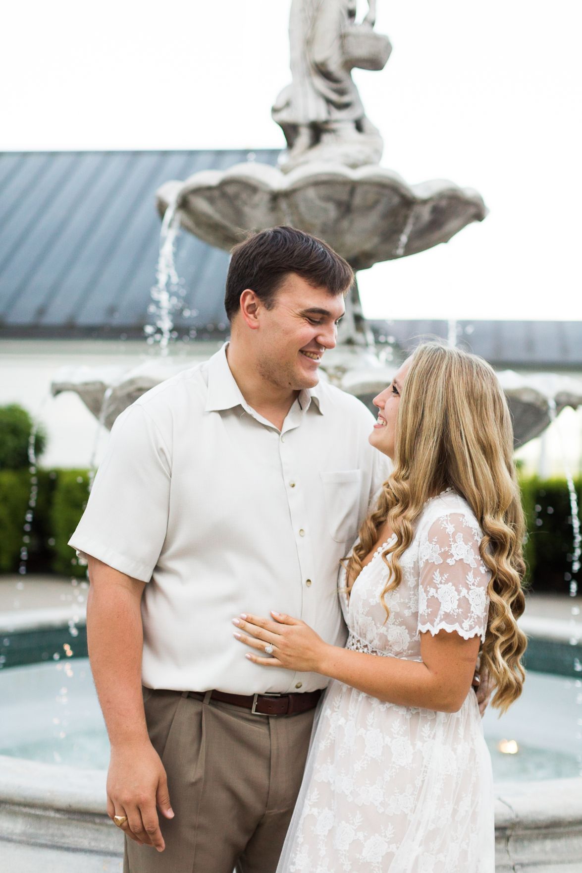 virginia winery engagement session