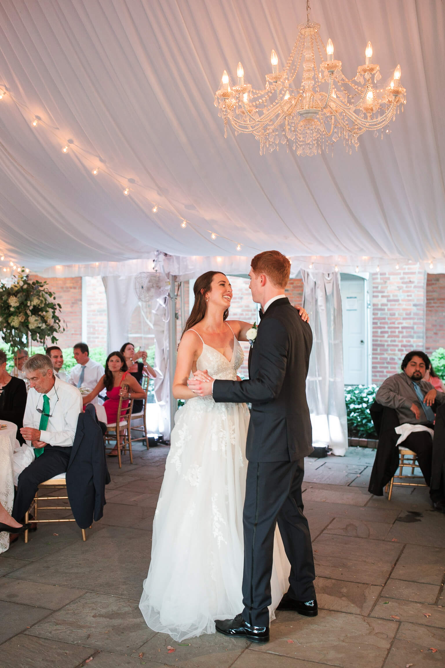 First dance | Fall Wedding at River Farm in Alexandria by Virginia Photographers