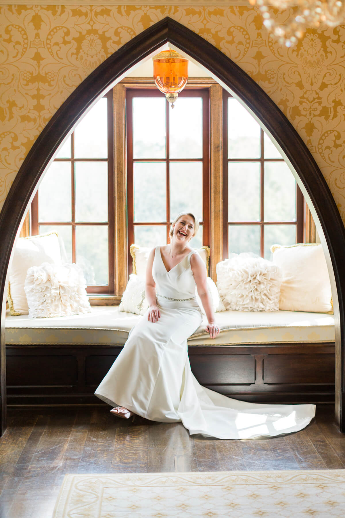 Bridal portraits at Dover Hall Estate by Virginia Photographers